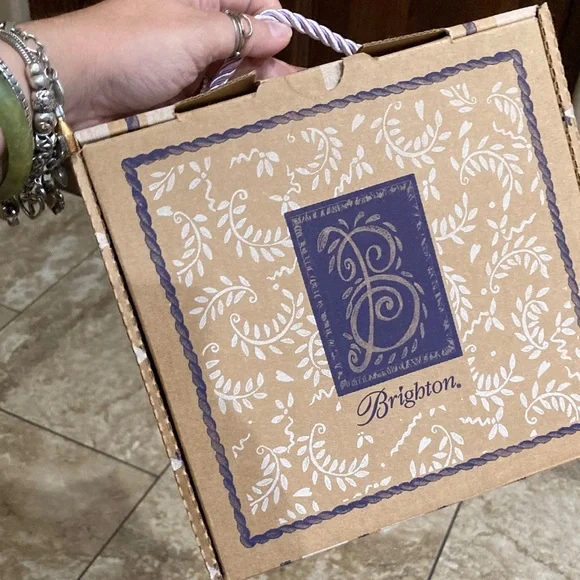 Brighton Multicolor Heart Petite Crossbody Bag with Chain Strap - Picture 8 of 15